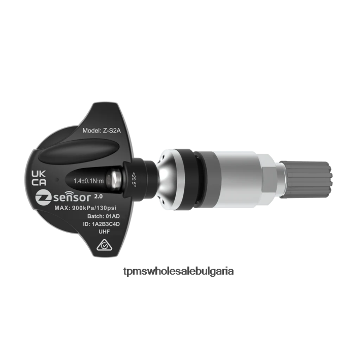 jaguar oe резервен tpms сензор - oe p/n c2d47173, fw931a159ab freq 433mhz 62NVD977 - TPMS Sofiya метално стебло на клапан - сребро