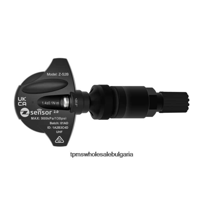 Nissan OE резервен tpms сензор - oe p/n 407001la0d, 407001la0e freq 433mhz 62NVD987 - TPMS Sofiya метално стебло на клапан - черно